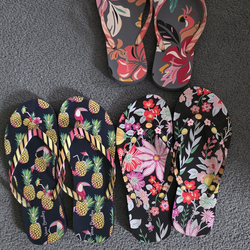 Vera Bradley Flip Flop Bundle